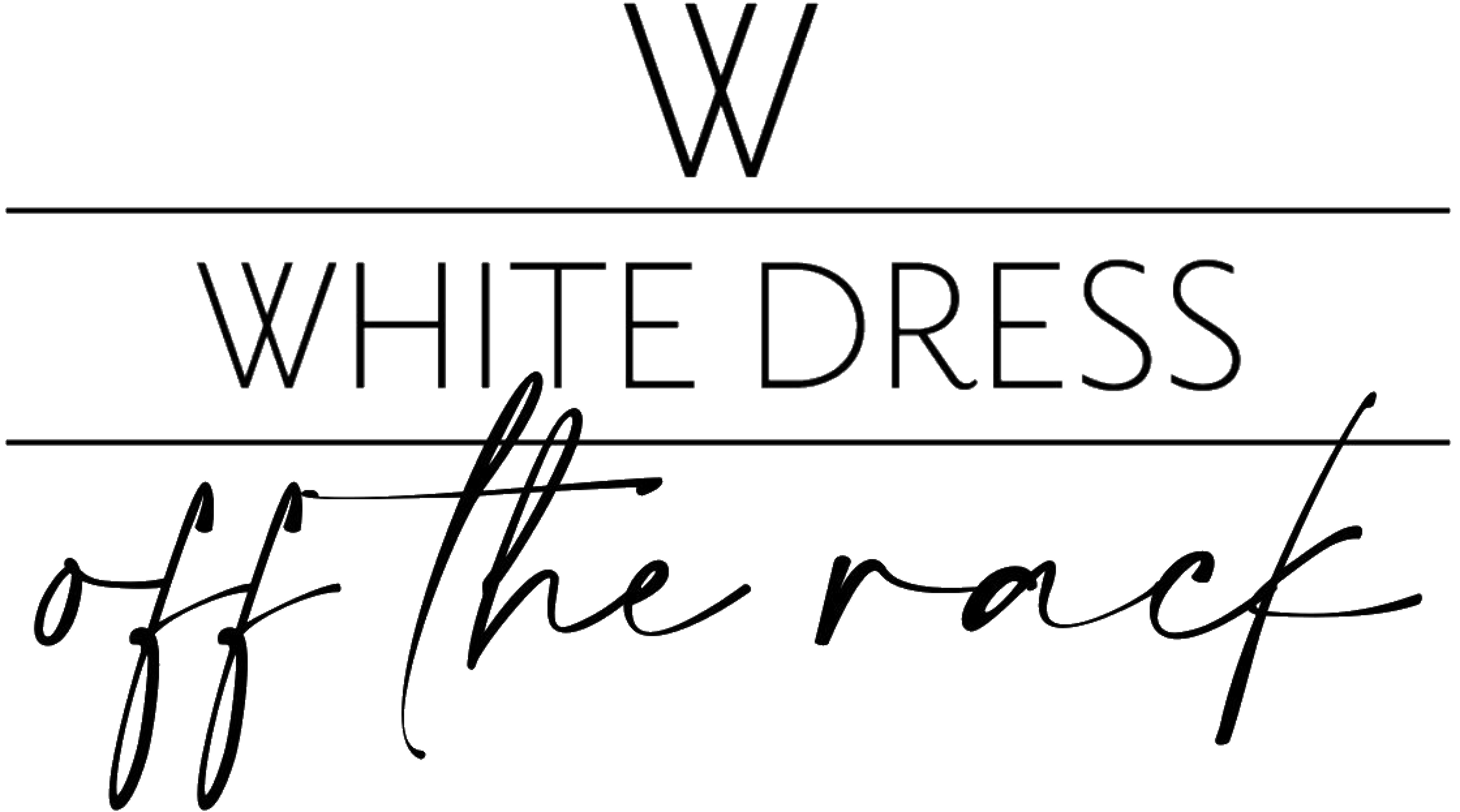 White Dress Off The Rack