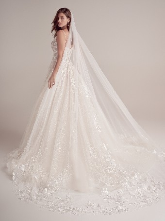 Maggie Sottero Style Casey | Maggie Sottero #1 Ivory (gown with Natural Illusion) thumbnail