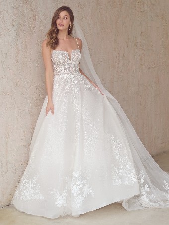 Maggie Sottero Style Casey | Maggie Sottero #0 default Ivory (gown with Natural Illusion) thumbnail
