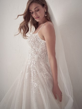 Maggie Sottero Style Casey | Maggie Sottero #2 Ivory (gown with Natural Illusion) thumbnail