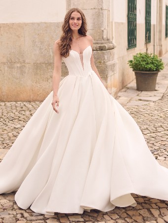Maggie Sottero Style Derrick | Maggie Sottero #0 default Ivory (gown with Natural Illusion) thumbnail