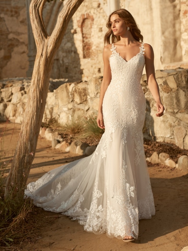 white christmas dresses Wedding Dress - Affordable - Plus Size Available - Maggie Sottero Derrick Marie Wedding Dress main image 0