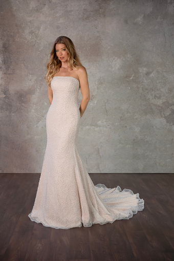 Essense of Australia Style D4182 | Essense of Australia #2 default (IV-IV) IVORY BEADED TULLE OVER IVORY GOWN thumbnail