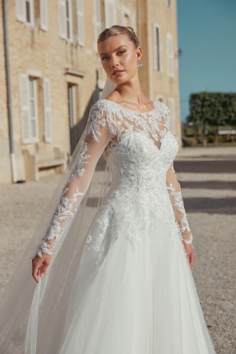 Sincerity Bridal Style 44458 | Justin Alexander #1 Ivory/Ivory/Latte thumbnail