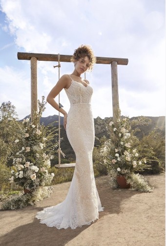 Casablanca Bridal Style Cove | Casablanca Bridal #0 default Silver Blush/Nude/Ivory thumbnail