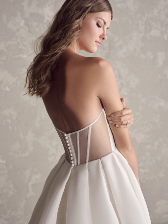 Nisha | Maggie Sottero #1 default Diamond White Soft Pearl thumbnail