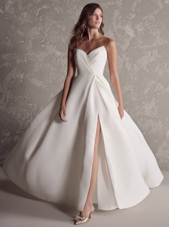Nisha | Maggie Sottero #0 default Diamond White Soft Pearl thumbnail
