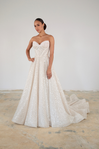Martina Liana Luxe Style LE1312 | Martina Liana Luxe #0 default (IV-BC) IVR & BISCOTTI TULLE BISCOTTI ROYAL ORGANZA OV BISCOTTI GOWN thumbnail