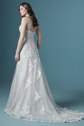 Maggie Sottero Style Tuscany Lane | Maggie Sottero #1 Ivory (gown with Nude Illusion) thumbnail